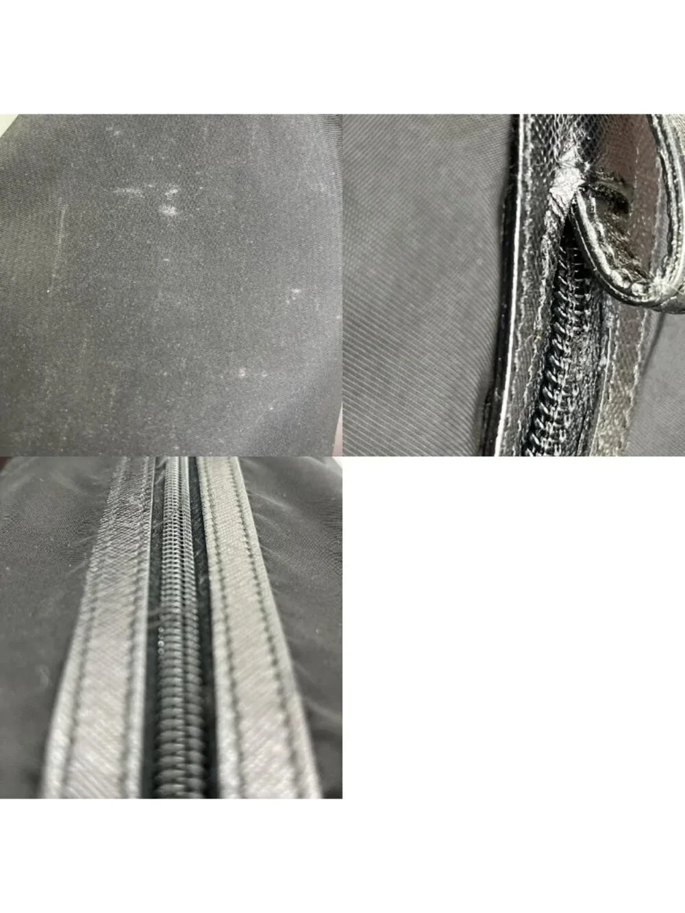 Prada Zipper Pouch Black